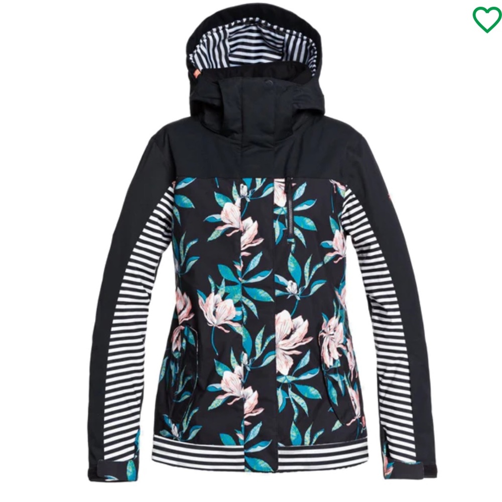 ❄️☃️ ROXY JETTY BLOCK SKI SNOW JACKET FOR WOMEN NEW WITH TAGS! ☃️❄️ - Picture 7 of 7